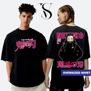 Oversized Anime Shirt - VS - Demon Slayer - Nezuko - Oversized_03