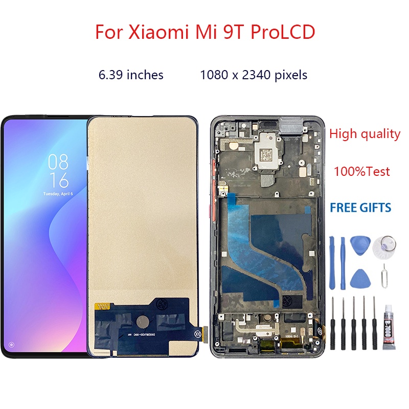อะไหล่หน้าจอสัมผัสดิจิทัล LCD แบบเปลี่ยน สําหรับ Xiaomi Mi 9T Pro Xiaomi Mi 9T Pro
