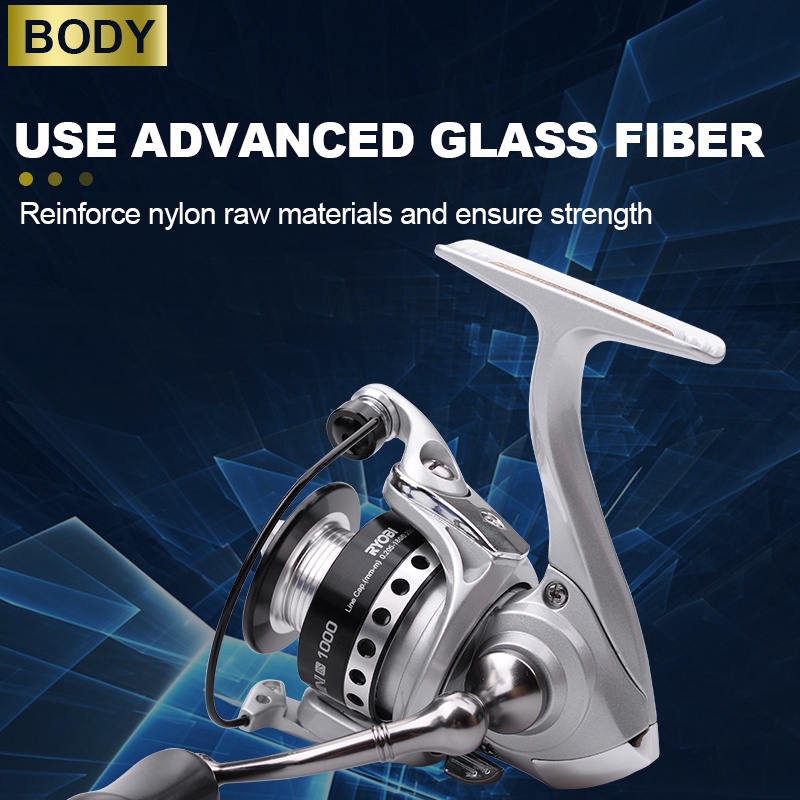 RYOBI SMAP MINI 500 800 1000 รอกตกปลา 3 + 1BB อัตราทดเกียร์ 5.2:1 ลากสูงสุด 3 กก.โลหะ Spool น้ําเค็ม ราคา ถูกที่สุด ดีลบีเคเค แกลเลอรีภาพที่ 4