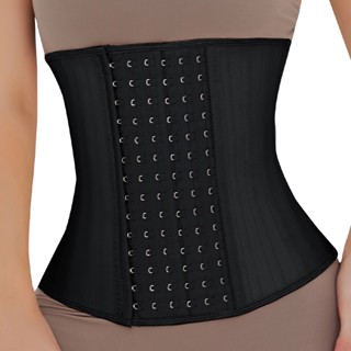 Wechery Corset 25 ชุดคอร์เซ็ท รัดเอว เหล็ก ยางพารา พร้อมกระดุม 6 เม็ด พลัสไซซ์ XS-6XL