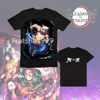 ANIME NEZUKO  Demon Slayer Tanjiro shirt cosplay  Sports Trendy Round Neck_03