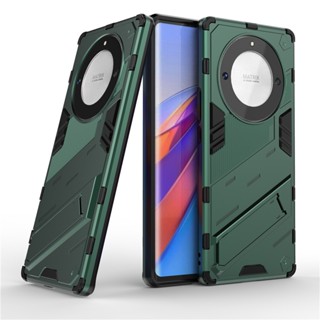 เคส Honor X9a 5G ฮาร์ดเคสกันกระแทกเคสโทรศัพท์ Hybrid Armor Shockproof Hard Case Honor X9a X 9a 5G Cover Stand