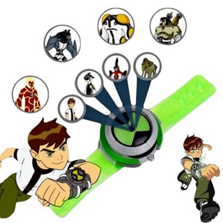 ฟิกเกอร์ Omnitrix Alien Force Green Power Action Figures ของเล่น ของขวัญ สําหรับเด็กผู้ชาย 1 ชิ้น