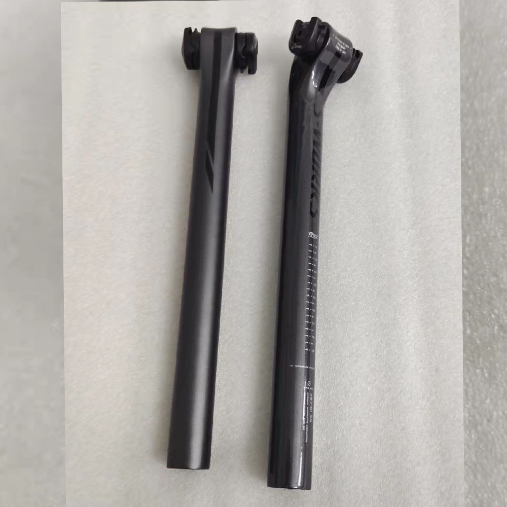 T700 คาร์บอนไฟเบอร์จักรยานเสือภูเขา Seatpost ขี่จักรยาน UD 27.2 มม.คาร์บอนจักรยาน Seatpost 31.6 มม.M