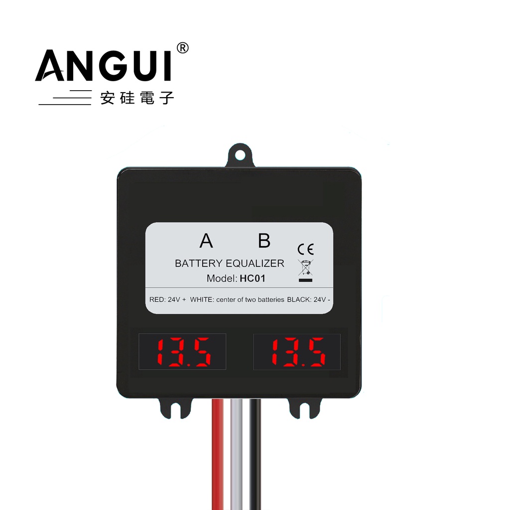 ANGUI HC01 แบตเตอรี่ Equalizer 2S 12V 11.1V 12.8V แรงดันไฟฟ้า Active balancer กรดตะกั่ว NCM LPF แบตเตอรี่ charger Controller