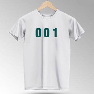 SQUID GAME Player Number Korean Drama T-shirt Series Shirt Collection Unisex Cotton Spandex_01