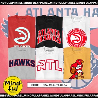 NBA - ATLANTA H/A/W/K/S GRAPHIC TEES | MINDFUL APPAREL T-SHIRT_02