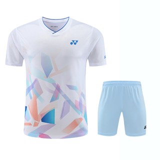 Yonex ผลิตภัณฑ์ใหม่ เสื้อกีฬาแบดมินตัน แห้งเร็ว สําหรับผู้ชาย และผู้หญิง 2023