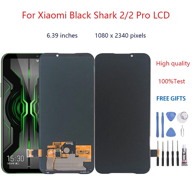 อะไหล่หน้าจอสัมผัสดิจิทัล LCD แบบเปลี่ยน สําหรับ Xiaomi Black Shark 2 2 Pro Xiaomi Black Shark 2 2 Pro