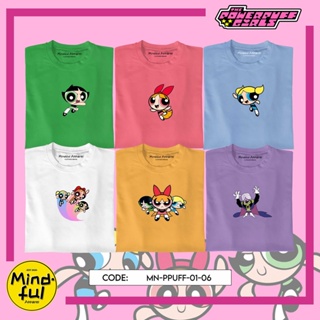 POWERPUFF MINI GRAPHIC TEES PRINTS | MINDFUL APPAREL T-SHIR_02