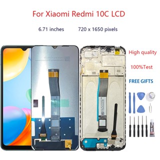 อะไหล่หน้าจอสัมผัสดิจิทัล LCD แบบเปลี่ยน สําหรับ Xiaomi Redmi 10C Xiaomi Redmi 10C