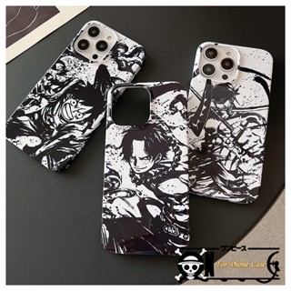 เคสโทรศัพท์มือถือ ลายการ์ตูน One Piece Monkey D Luffy สําหรับ Iphone 14 13 12 11 Iphone 13Pro 12Promax 13Promax 14ProMax