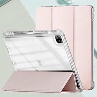 ใหม่ เคสอะคริลิคแข็ง แบบใส สําหรับ iPad 2023 Pro11 A2377 Air5 Air4 10.9 iPad 10th Gen 9th 10.2 Pro 12.9 นิ้ว 6th 5th 9.7 Air1 Air2 Mini6