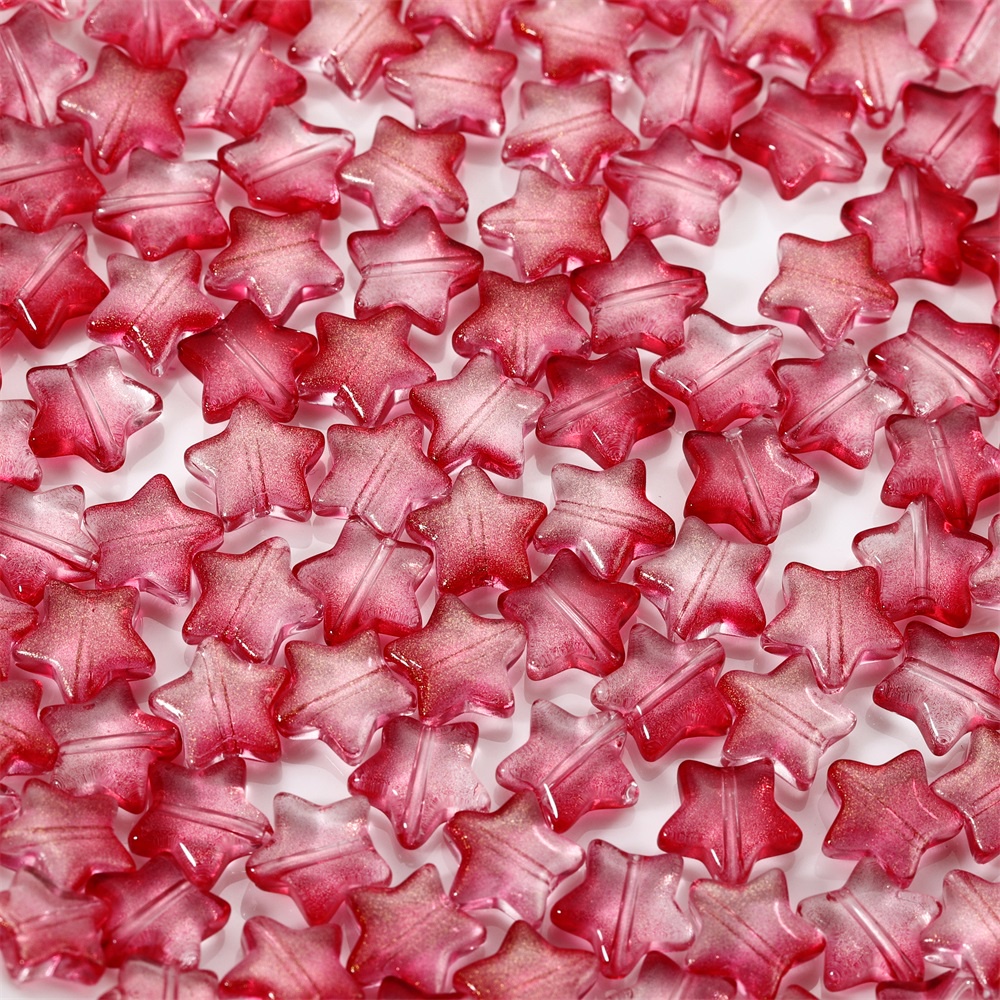 St.kunkka 20-50 ชิ้น/แพ็คลูกปัดคริสตัลเทียมดาวห้าแฉกลูกปัด DIY เครื่องประดับอุปกรณ์เสริม - รูปที่ 4