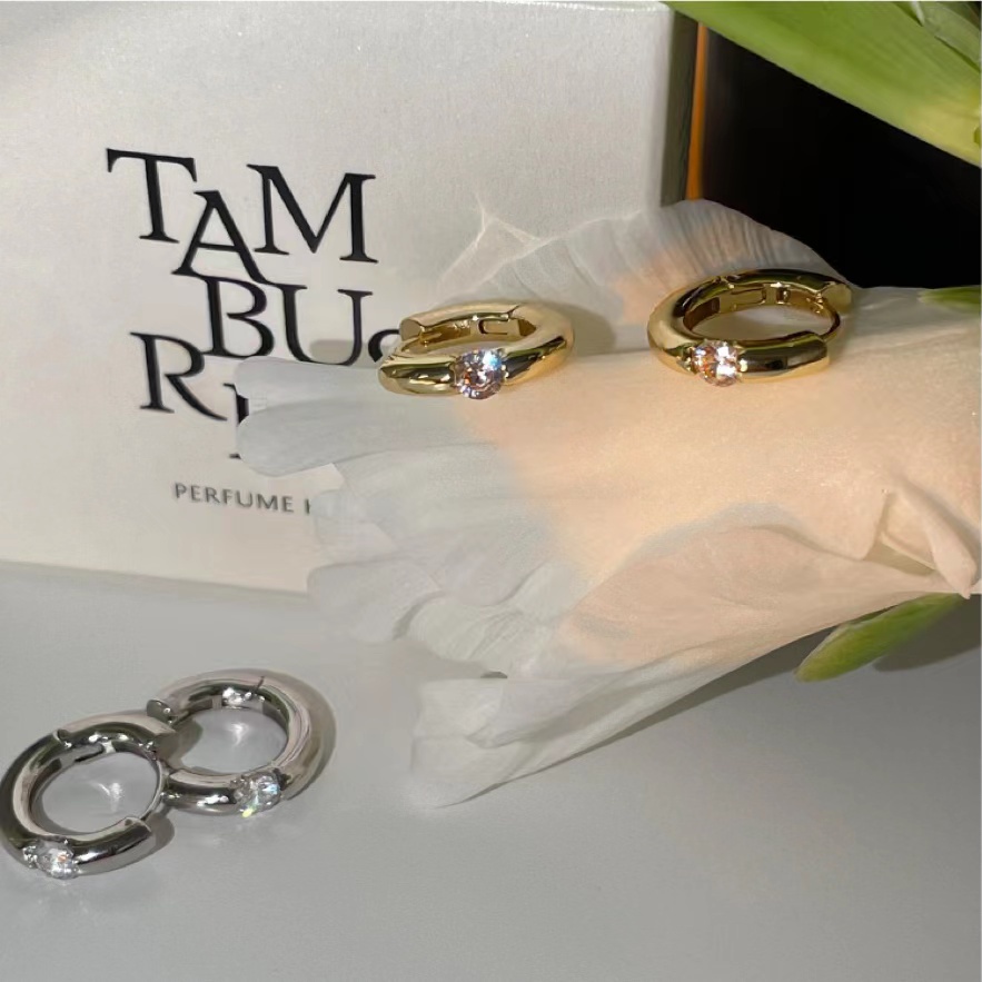 💕การจัดส่งที่รวดเร็ว 💕S925 ซิลเวอร์ที่มีคุณภาพสูงต่างหูเพทายฝรั่งเศสสำหรับผู้หญิง - รูปที่ 6