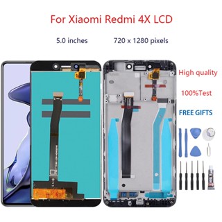 อะไหล่หน้าจอสัมผัสดิจิทัล LCD แบบเปลี่ยน สําหรับ Xiaomi Redmi 4X Xiaomi Redmi 4X