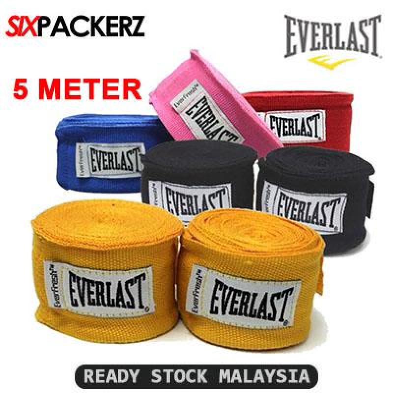 Everlast ชุดผ้าพันมือชกมวย ขนาด 5M สำหรับมวยไทยและ MMA แบบยืดหยุ่น