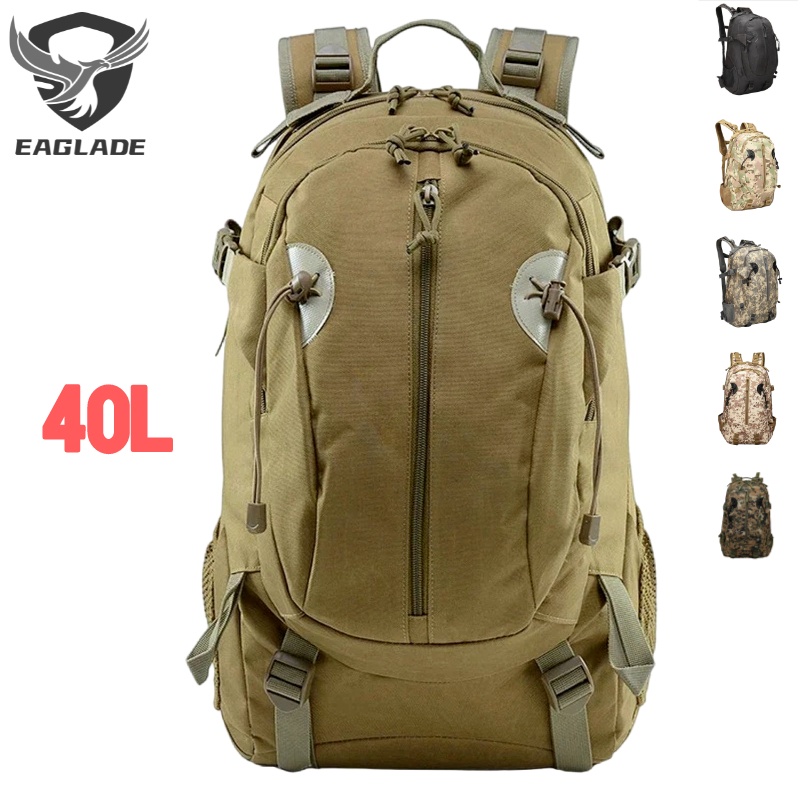 Eaglade กระเป๋าเป้สะพายหลังยุทธวิธี สีกากี
