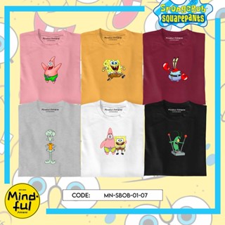 SPONGEBOB MINI GRAPHIC TEES PRINTS | MINDFUL APPAREL T-SHIRT_02