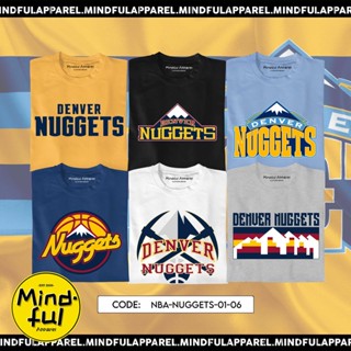 NBA - DENVER N/U/G/G/E/T/S GRAPHIC TEES | MINDFUL APPAREL T-SHIRT_01