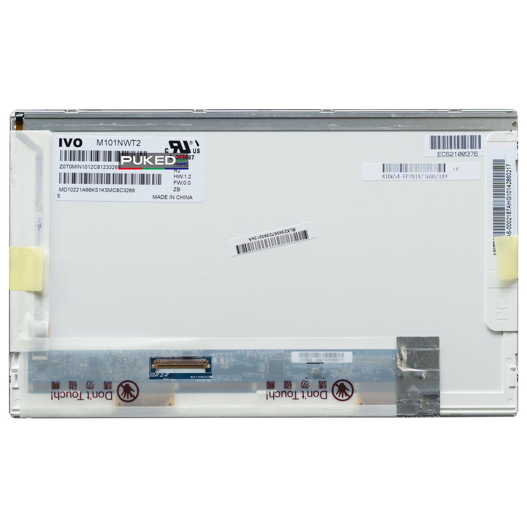 10.1 นิ้วแล็ปท็อปหน้าจอ LCD M101NWT2 R1 R2 fit CLAA101NB01 LTN101NT02 LTN101NT06 B101AW03 V.0 V.1 HS