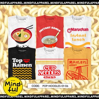 POP CULTURE RAMEN - NOODLES GRAPHIC TEES | MINDFUL APPAREL T-SHIRT_02