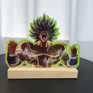 Broly สติกเกอร์ ลายการ์ตูนดราก้อนบอล 3D กันน้ํา สําหรับติดตกแต่งตู้เย็น แล็ปท็อป รถยนต์