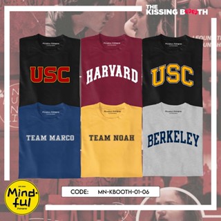 KISSING BOOTH MOVIE | HARVARD | BERKELEY | USC MINI GRAPHIC TEES PRINTS | MINDFUL APPAREL T-SHIRTS_01