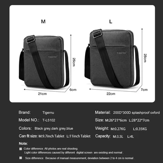 【Local Delivery】Tigernu 5102 กระเป๋าสะพายข้าง กันรอย กันกระแทก สำหรับทั้งผู้หญิงและผู้ชาย รุ่น