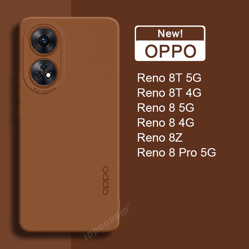 ของแท้ เคสโทรศัพท์มือถือ ซิลิโคนนิ่ม กันกระแทก สําหรับ OPPO Reno 8 Pro 5G 8Z Case RENO 8T 4G