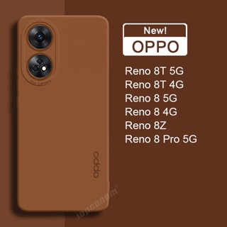 ของแท้ เคสโทรศัพท์มือถือ ซิลิโคนนิ่ม กันกระแทก สําหรับ OPPO Reno 8 Pro 5G 8Z Case RENO 8T 4G