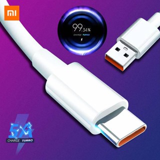 ของแท้ Xiaomi สายชาร์จ USB Type-C 6A ชาร์จเร็ว สําหรับ Mi 12 11 10 10T 9 8 Pro Redmi Note 10 11 12 K50 K40 K30