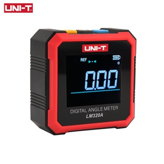 Uni-t LM320A LM320B 4 × 90° เครื่องวัดมุมดิจิทัล หน้าจอ LCD EBTN-LCD