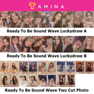 TWICE 12th Mini Album Ready To Be Sound Wave Luckydraw Photocard
