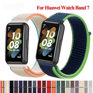 สายนาฬิกาข้อมือไนล่อน แบบเปลี่ยน สําหรับ Huawei Band 7 Smart Watch Huawei Band7