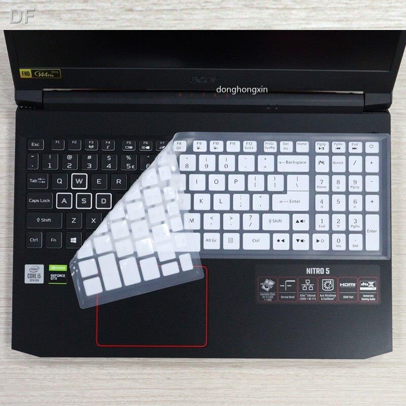 แป้นพิมพ์ฟิล์มสําหรับ Acer Aspire Nitro 5 AN515-44 AN515-45 AN515-54 AN515-55 AN515-57 15.6" Predator Gaming Cover สติกเกอร์แล็ปท็อปอุปกรณ์เสริม Pad ผิว