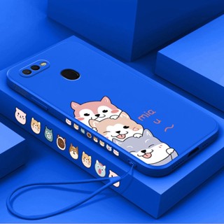 เคส Oppo A5s A7 A12 F9 เคสโทรศัพท์ ซิลิโคนนิ่ม ของเหลว เคสกันกระแทก