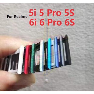 ถาดวางซิม สําหรับ Realme 5 Pro 6 Pro 5i 5S 6S