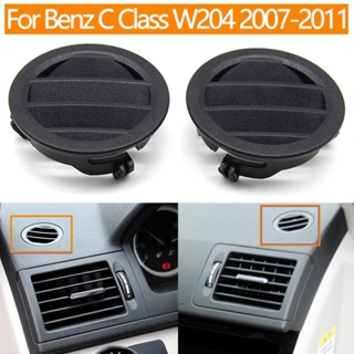 ฝาครอบช่องแอร์รถยนต์ ทรงกลม สําหรับ Mercedes Benz C Class W204 C220 C230 C260 C300 2008 2009