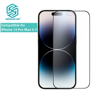 Nillkin ฟิล์มกระจกนิรภัยกันรอยหน้าจอ ผิวด้าน กันรอยนิ้วมือ สําหรับ Apple iPhone 14 Pro Max 14 Plus 13 Pro Max iPhone 13 Pro 12 Pro Max 12 Mini