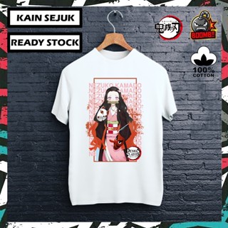 100% PREMIUM COTTON DEMON SLAYER 6 Tshirt T Shirt Streetwear Round Neck Men Women Unisex Baju Lelaki Wanita Perempu_03