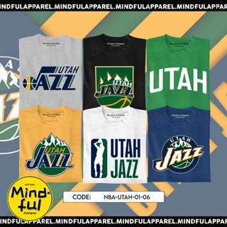 NBA - UTAH JAZZ GRAPHIC TEES | MINDFUL APPAREL T-SHIRT_02