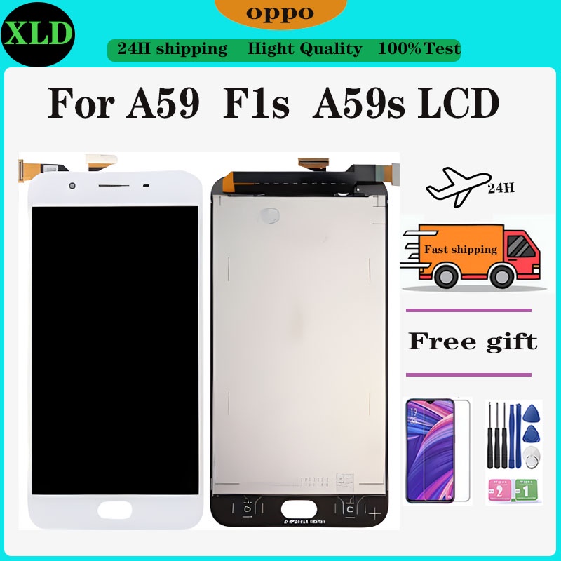 เหมาะสําหรับชุดสัมผัส LCD วัสดุ OPPO A59 / F1s / A59s