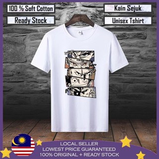  Premium Cotton  japanese anime Viral lelaki 100% Cotton Men T shirt Baju T shirt Lelaki Baju Wanita_03