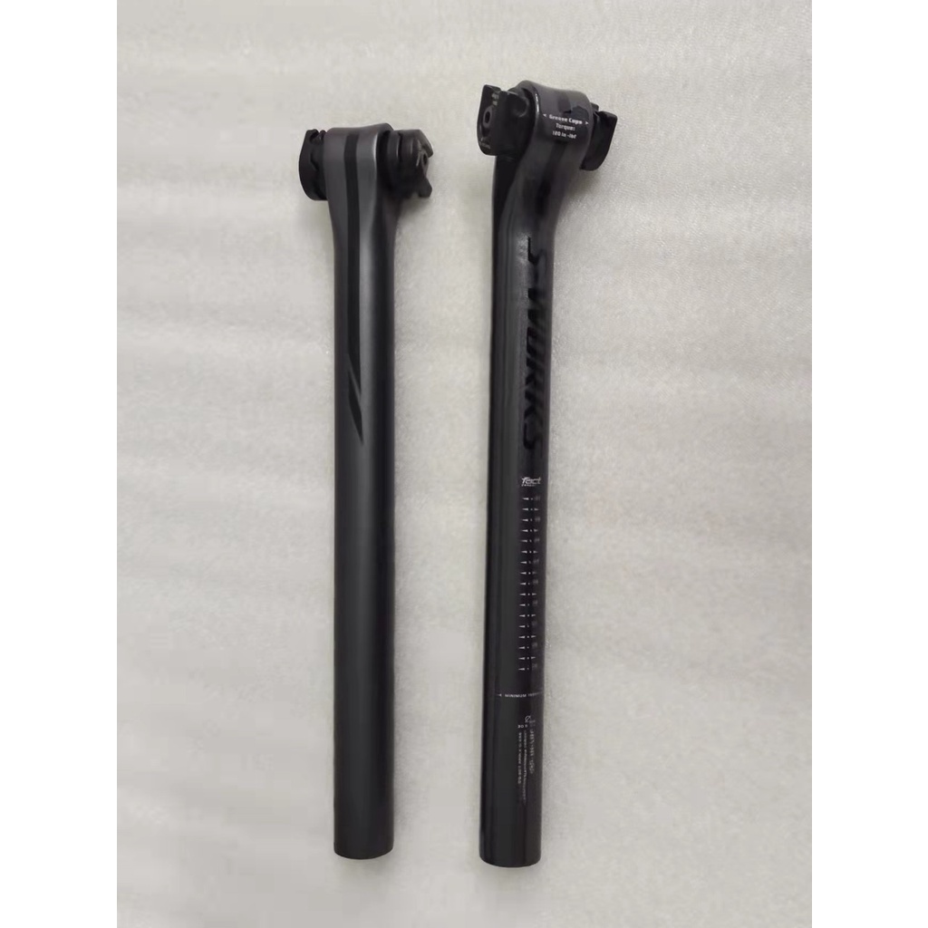 คาร์บอนไฟเบอร์จักรยานเสือภูเขา Seatpost ขี่จักรยาน UD 27.2 มม.คาร์บอนจักรยาน Seatpost 31.6 มม.MTB ที