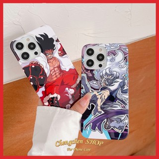 เคสโทรศัพท์มือถือ ลายการ์ตูน One Piece Monkey D Luffy &amp; Fifth สําหรับ iPhone14 13 12 11 Iphone13Pro 12Promax 13Promax 14ProMax