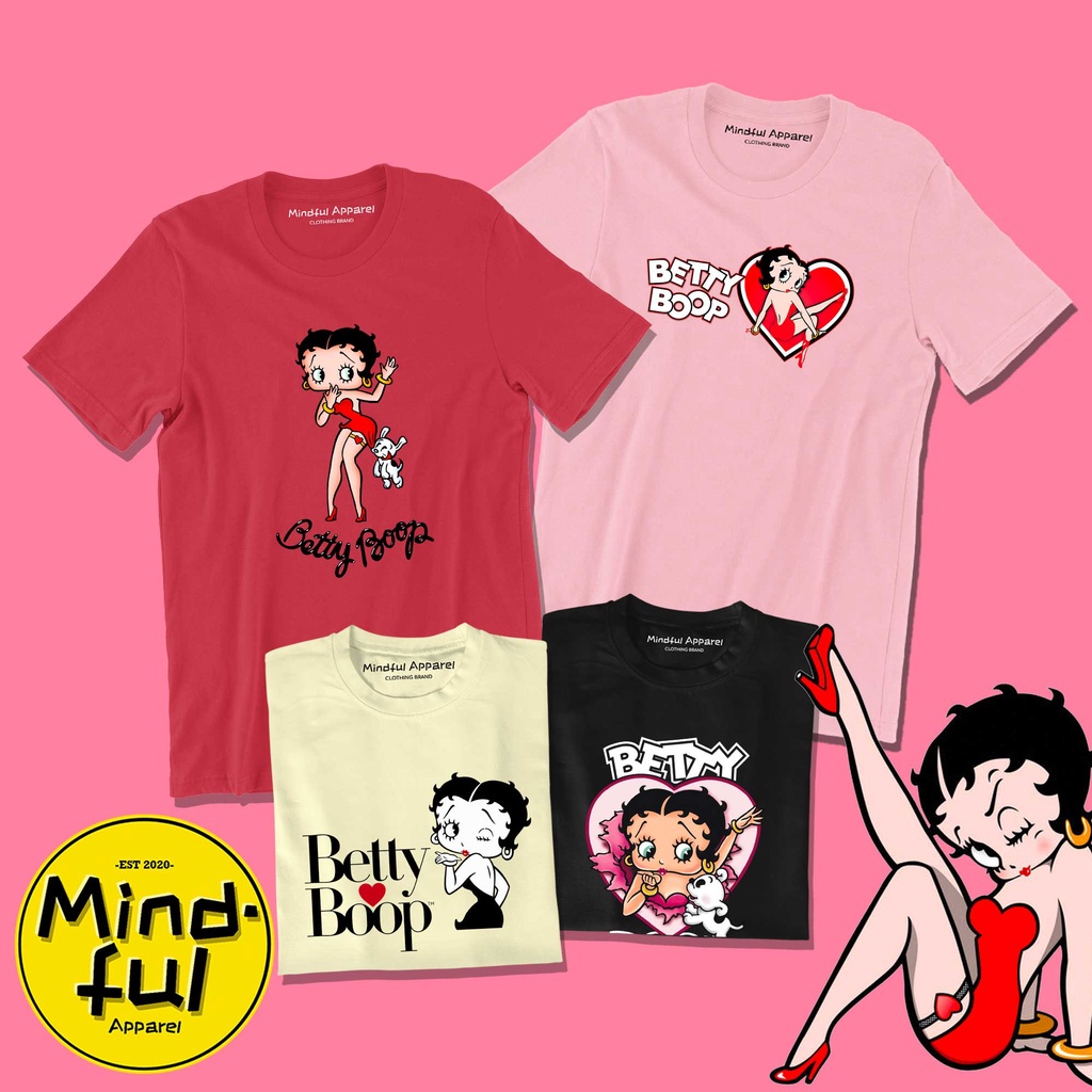 BETTY BOOP GRAPHIC TEES | MINDFUL APPREL T-SHIRT_02
