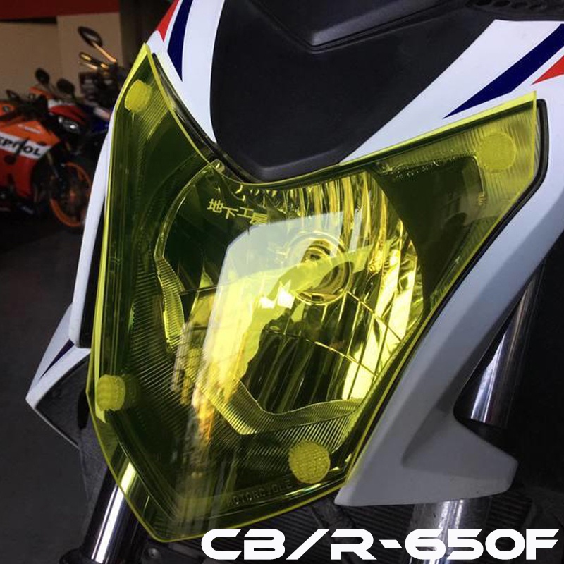 ฝาครอบเลนส์ไฟหน้ารถยนต์ สําหรับ Honda cb650f CB 650F Honda CBR650F CBR 650F cb650f 2014-2016