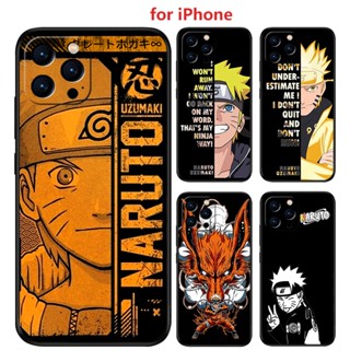 เคส Iphone SE 2020 7Plus X XS 7 8 8Plus XR 6 6S 11 Pro Max XSMAX นิ่ม ลายการ์ตูนนารูโตะ