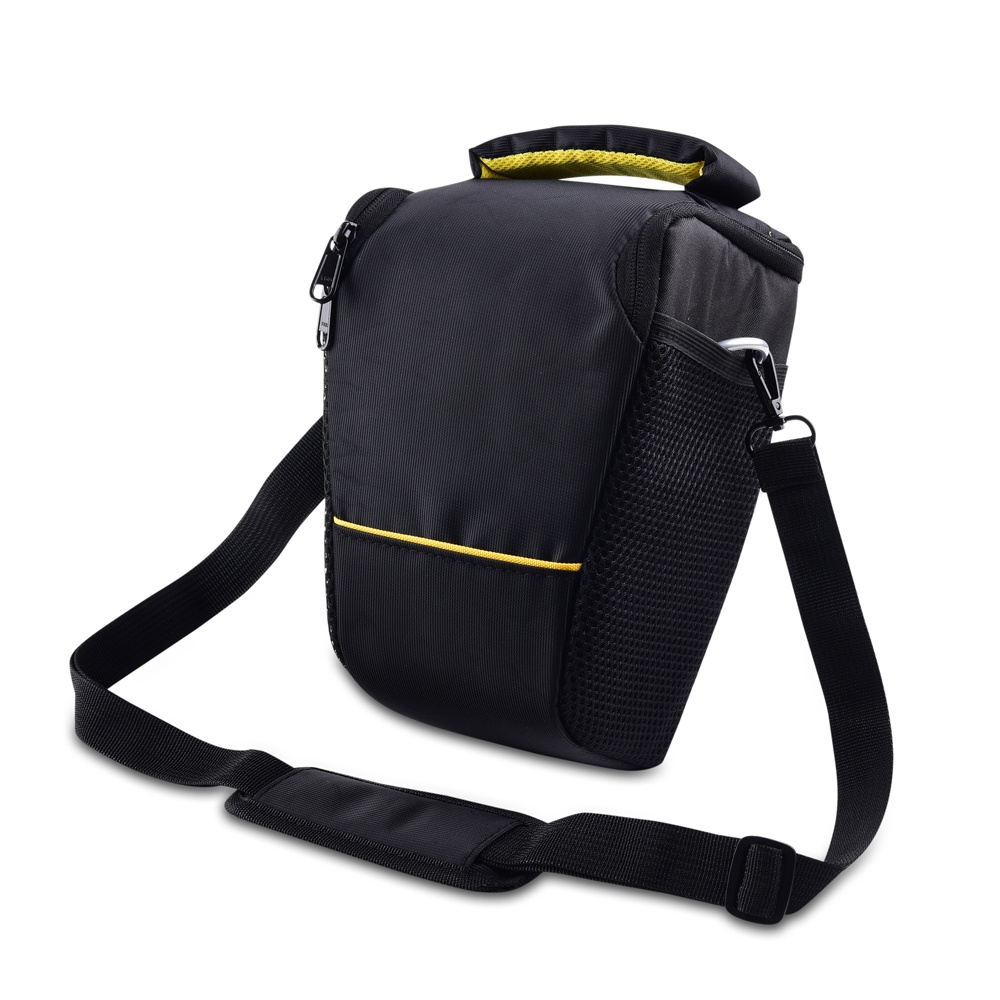 กระเป๋ากล้อง DSLR กระเป๋าเดินทางสามเหลี่ยมสําหรับ Fujifilm X-A7 instax mini 11 X-T30 Panasonic lumix